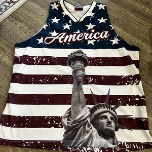 Patriotic Sleeveless Jersey